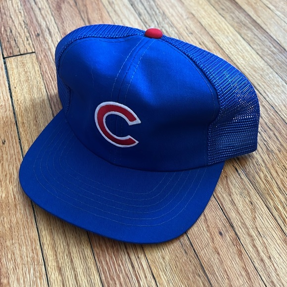 Vintage Chicago Cubs Snapback / 1980s / MLB - Picture 1 of 7